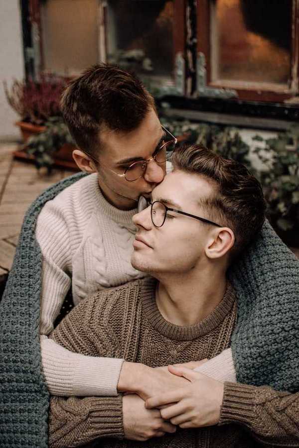 Two young men