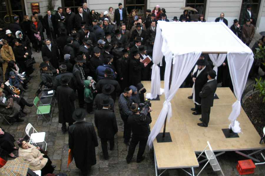 A Jewish Wedding Ceremony