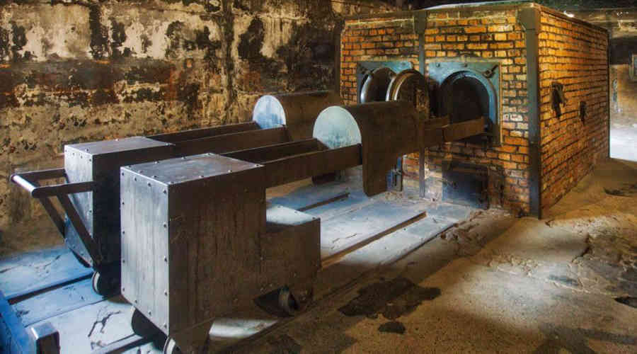 Ovens at Auschwitz Concentration Camp, Oświęcim, Poland