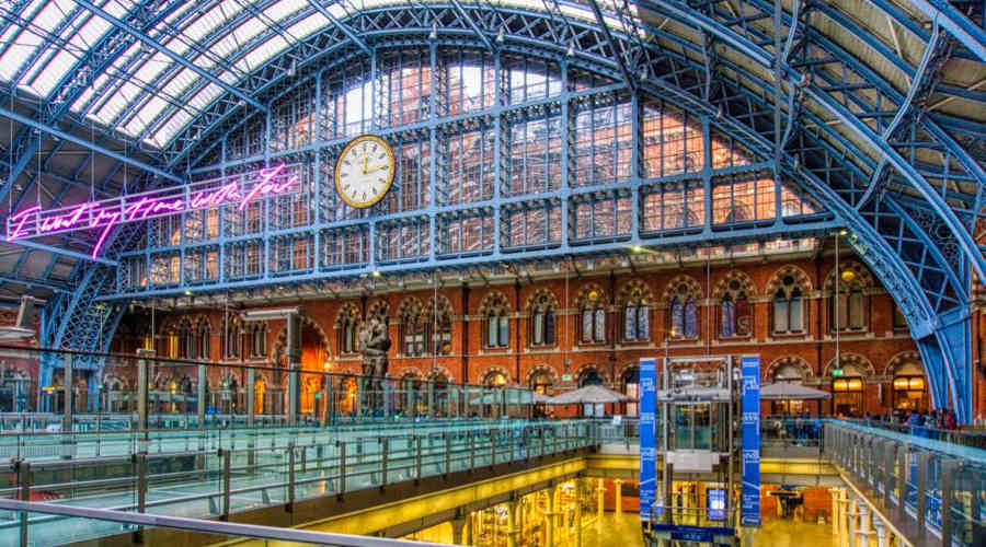 St Pancras Train Station