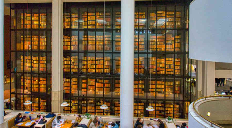 British Library Atrium and Reading Room