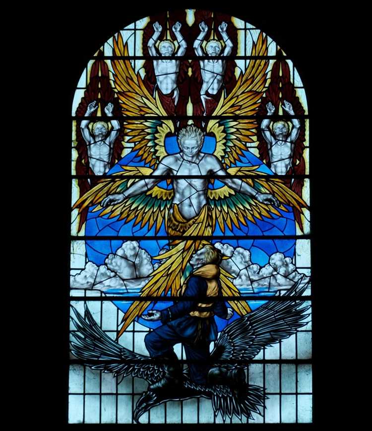 Stained glass window