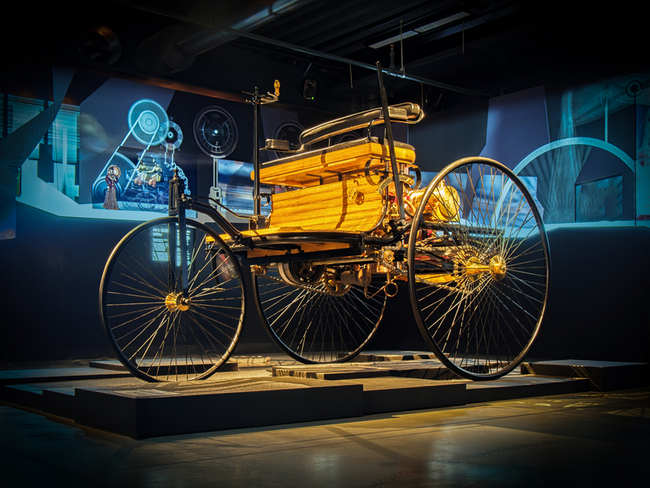 Benz early automobile