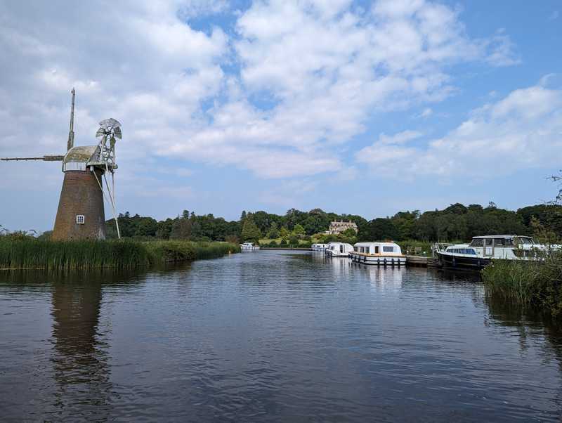 Norfolk Broads scene