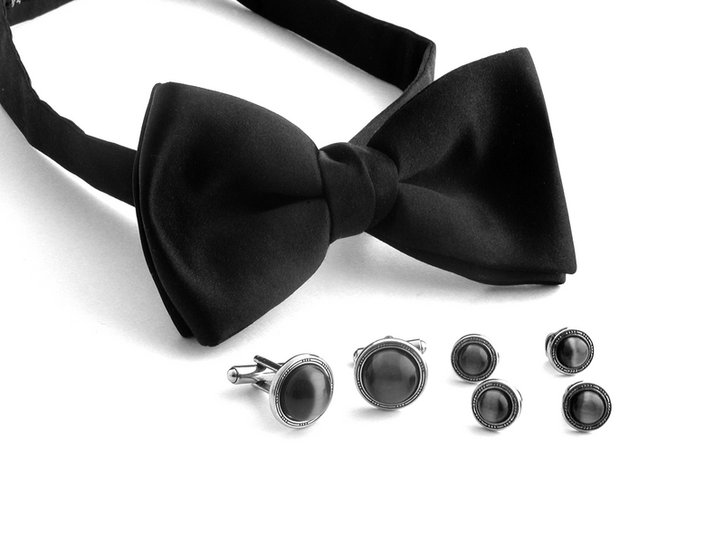 Bow tie & cufflinks