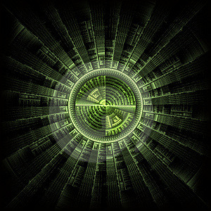 Time portal graphic