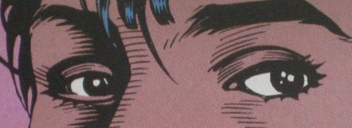 Drawing of a pair of eyes