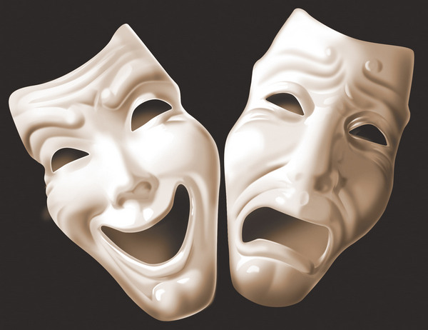 Theater masks