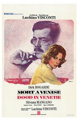 Advertising poster for Death in Venice
