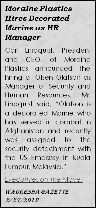 newspaper clipping