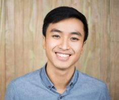 Lee: portrait of a smiling young