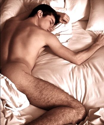 Gerald&rsquo;s Picture of Mark Sleeping