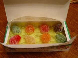 Opened box of New Berry Fruits