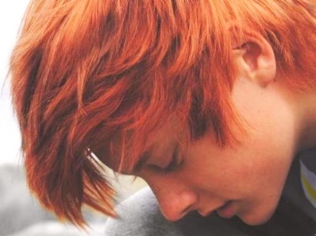 Lossio, the boy with chestnut colored hair