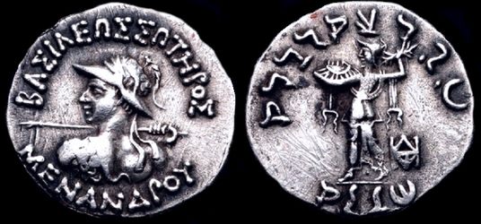 Menander drachma