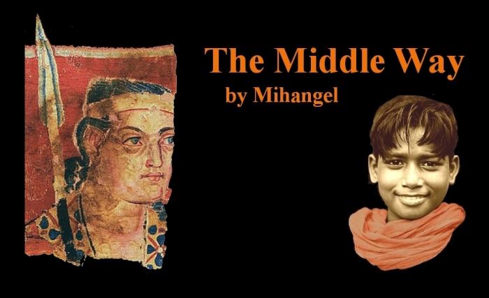 Sampul and Ram, from The Middle Way by Mihangel